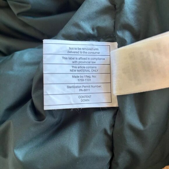 Patagonia Women's Downdrift Parka Small Full Length Hooded Down Jacket Green - Picture 7 of 7